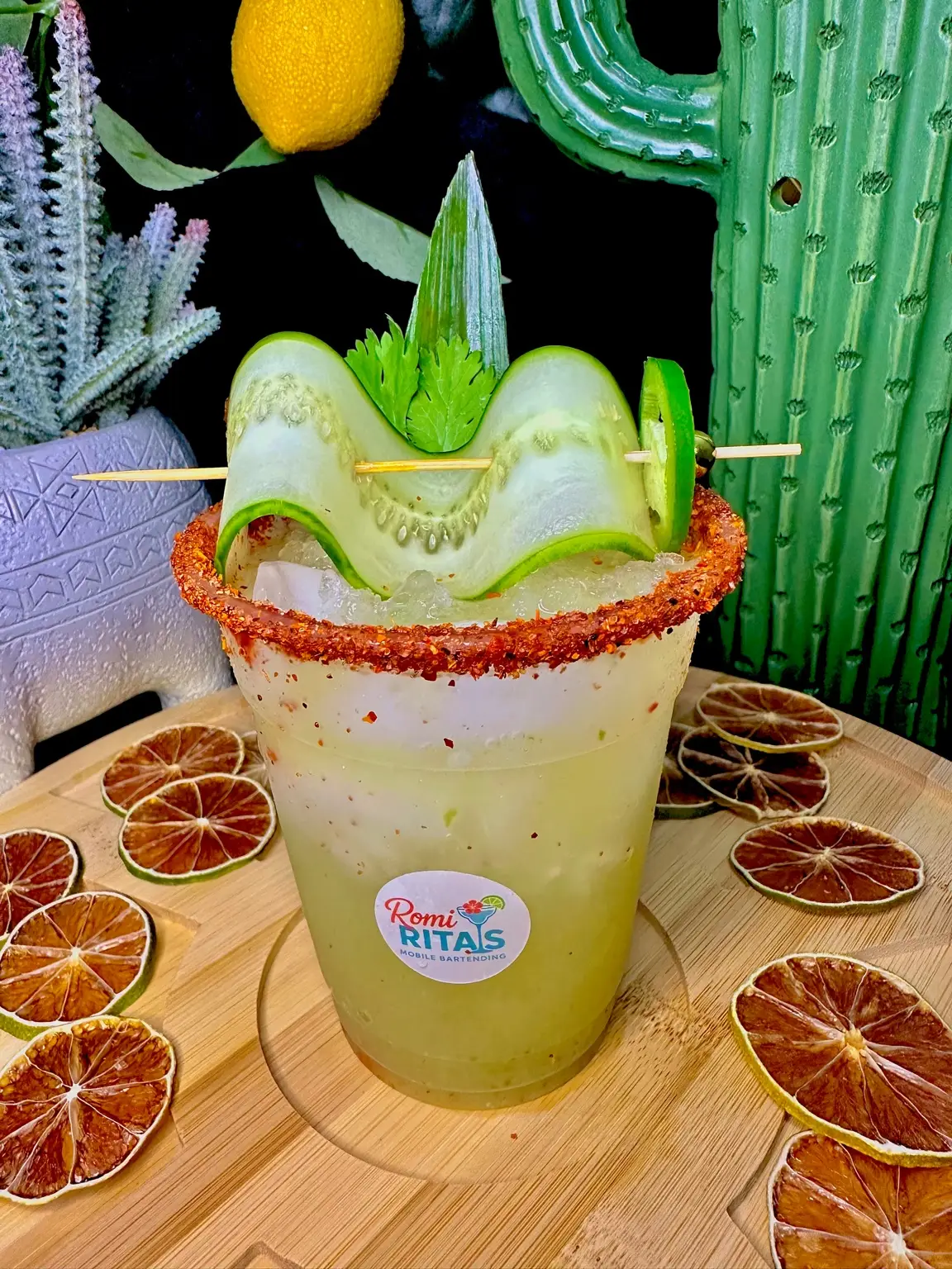 Spicy Cucumber cocktail